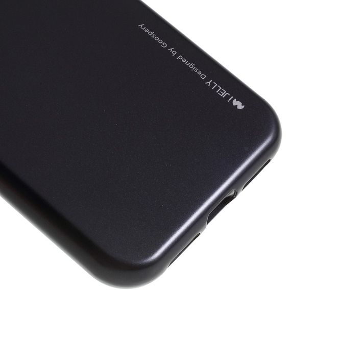 Goospery - iPhone 11 Pro Max Hülle - TPU Softcase - iJelly Metal Series - schwarz