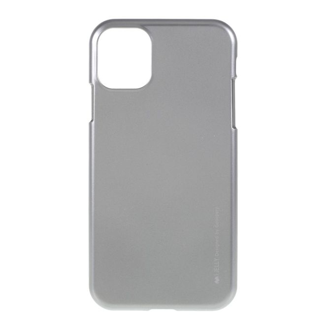 Goospery - iPhone 11 Pro Max Hülle - TPU Softcase - iJelly Metal Series - grau