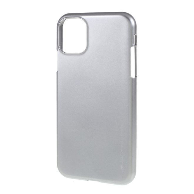 Goospery - iPhone 11 Pro Max Hülle - TPU Softcase - iJelly Metal Series - grau