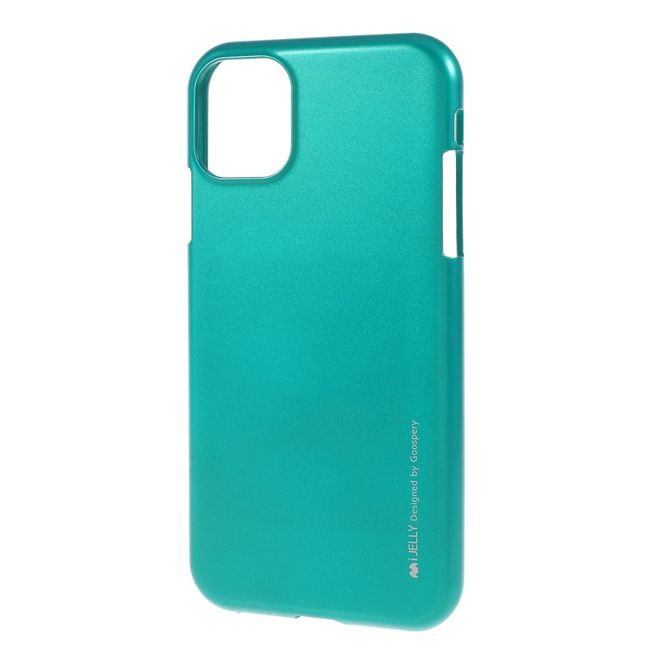 Goospery - iPhone 11 Pro Max Hülle - TPU Softcase - iJelly Metal Series - grün