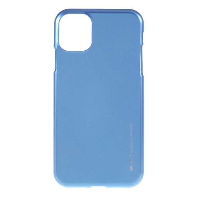 Goospery - iPhone 11 Pro Max Hülle - TPU Softcase - iJelly Metal Series - blau