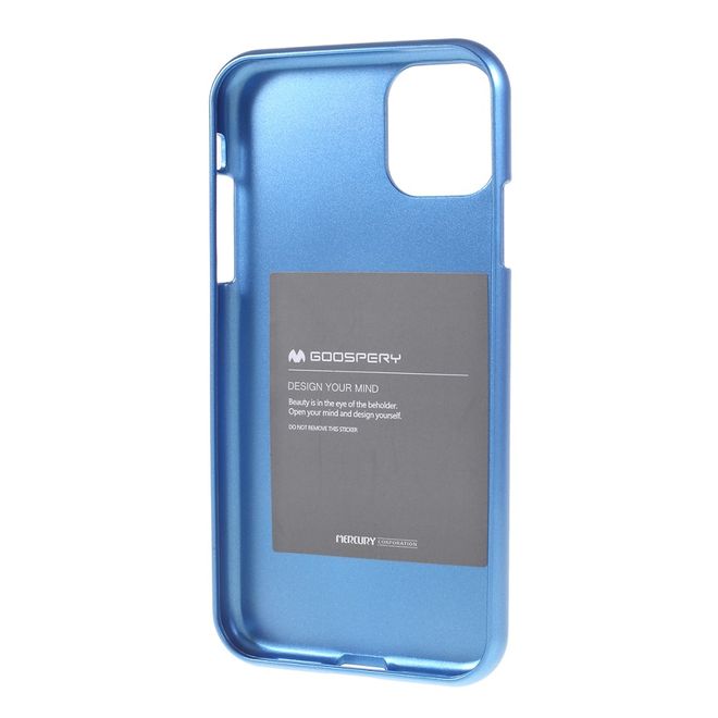 Goospery - iPhone 11 Pro Max Hülle - TPU Softcase - iJelly Metal Series - blau