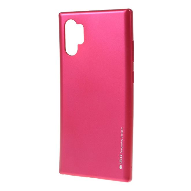 Goospery - Samsung Galaxy Note 10+ / Note 10+ 5G Hülle - TPU Softcase - iJelly Metal Series - pink