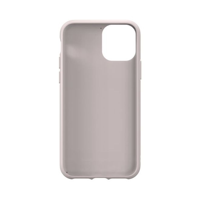 Adidas - iPhone 11 Pro Hülle - PU Woman Backcover mit Logo und Streifen - pink/silver