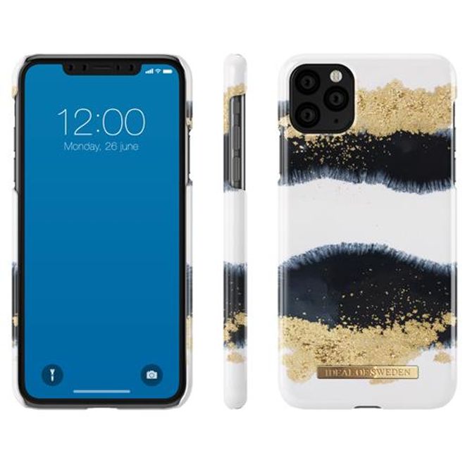 iDeal of Sweden - iPhone 11 Pro Max Hülle - Printed Case - Gleaming Licorice