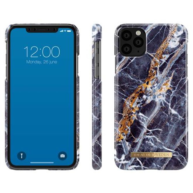 iDeal of Sweden - iPhone 11 Pro Max Hülle - Printed Case - Midnight Blue Marble
