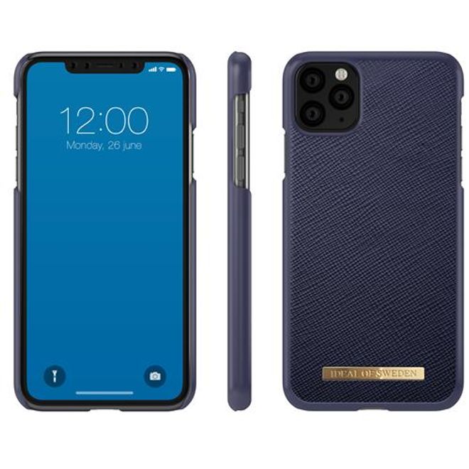 iDeal of Sweden - iPhone 11 Pro Max Hülle - Fashion Case Saffiano - navy