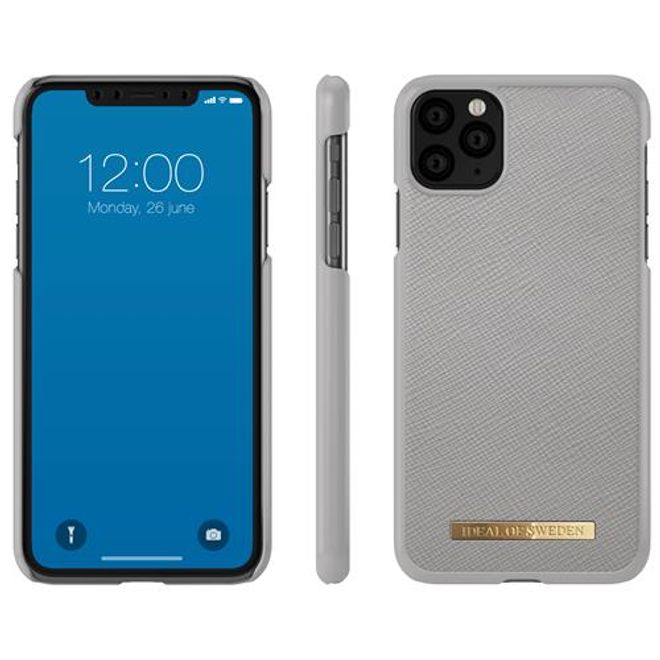 iDeal of Sweden - iPhone 11 Pro Max Hülle - Fashion Case Saffiano - grau