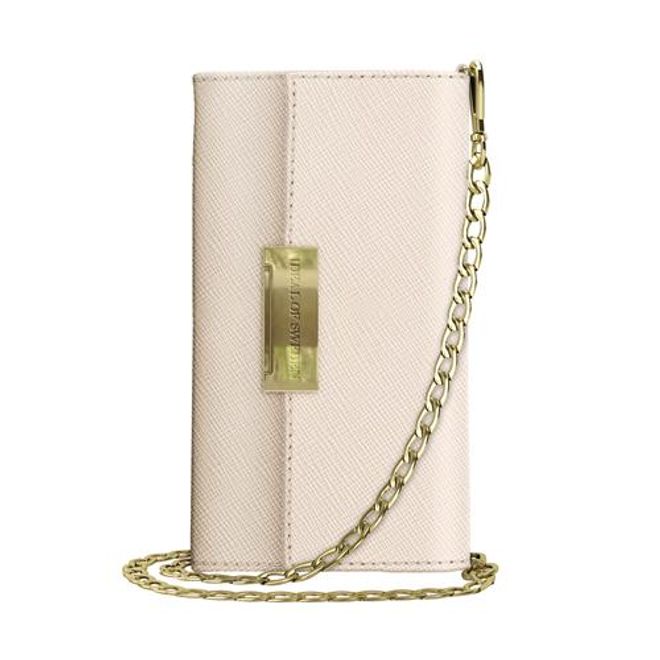 iDeal of Sweden - iPhone 11 Pro Max Hülle - Bookcover - Crossbody Kensington Saffiano Handy Clutch - beige