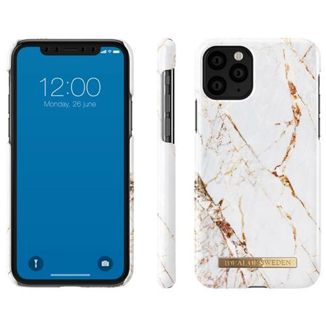 iDeal of Sweden - iPhone 11 Pro Hülle - Printed Case - Carrara Gold