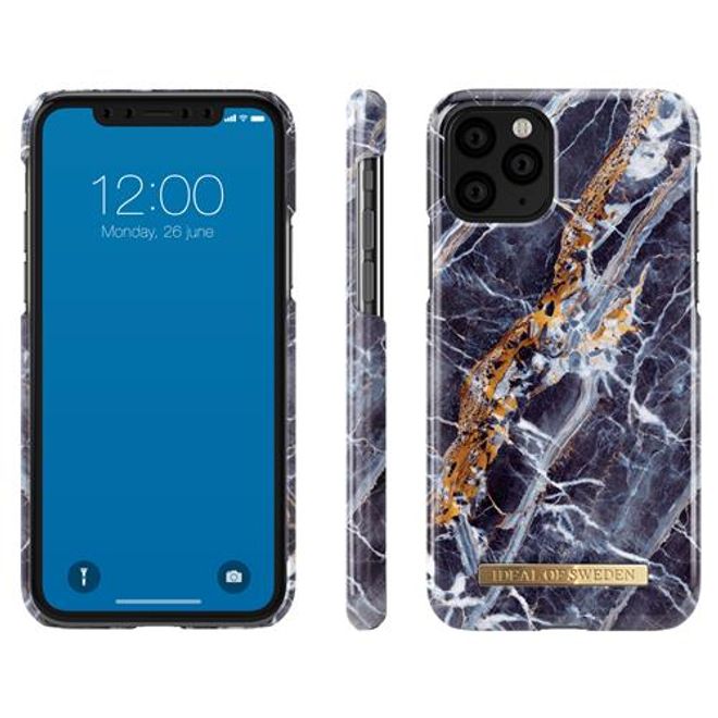 iDeal of Sweden - iPhone 11 Pro Hülle - Printed Case - Midnight Blue Marble