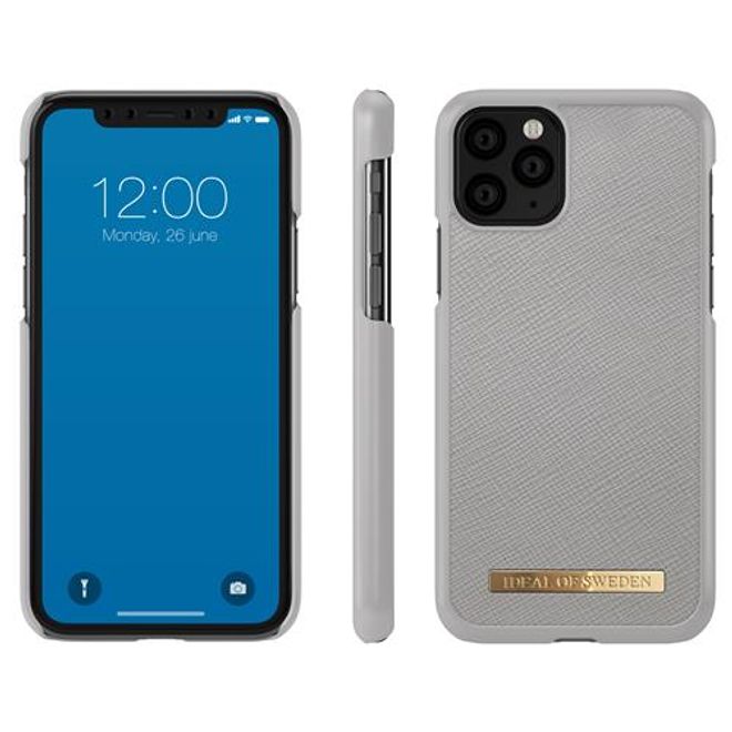 iDeal of Sweden - iPhone 11 Pro Hülle - Fashion Case Saffiano - grau