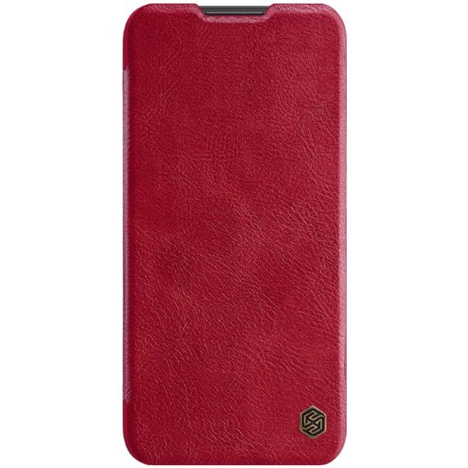Nillkin - Huawei Mate 30 Lite Hülle - Leder Book Case - Qin Series - rot