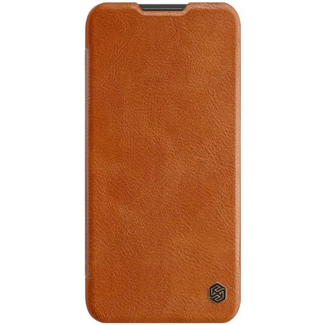 Nillkin - Huawei Mate 30 Lite Hülle - Leder Book Case - Qin Series - braun
