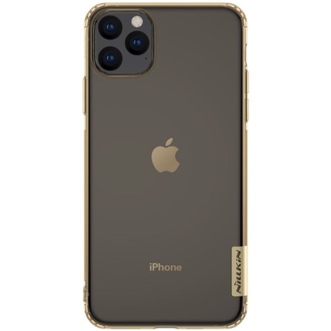 Nillkin - iPhone 11 Pro Hülle - Case aus elastischem Plastik - Nature Soft Series - braun