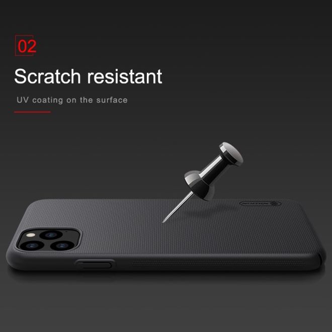 Nillkin - iPhone 11 Pro Max Hülle - Plastik Case - Super Frosted Shield Series - grün