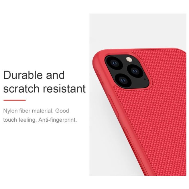 Nillkin - iPhone 11 Pro Hülle - Hardcase - Textured Series - rot