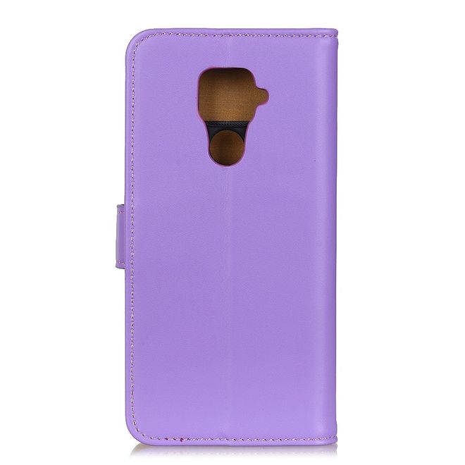 Huawei Mate 30 Lite Handy Hülle - Classic II Leder Bookcover Series - purpur