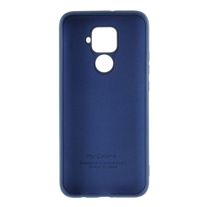 Huawei Mate 30 Lite Hülle - Softcase Silicone Series - blau