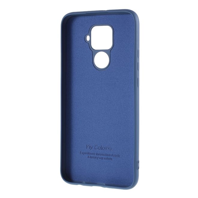 Huawei Mate 30 Lite Hülle - Softcase Silicone Series - blau