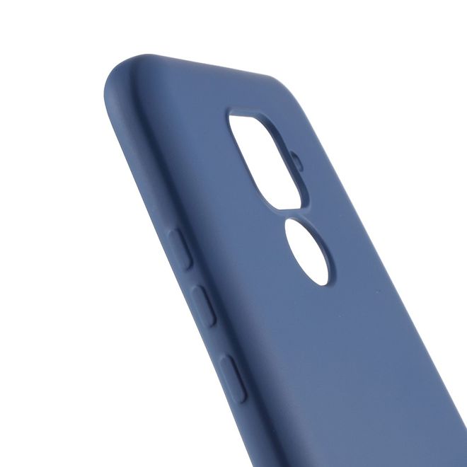 Huawei Mate 30 Lite Hülle - Softcase Silicone Series - blau