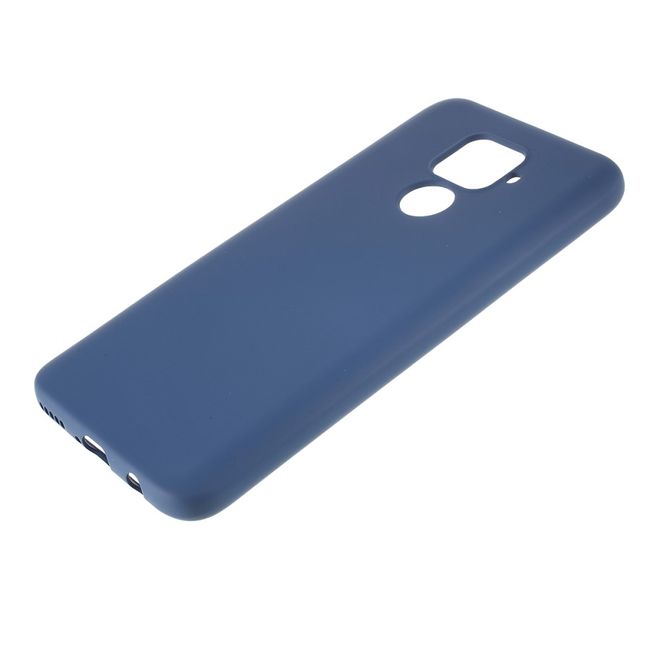 Huawei Mate 30 Lite Hülle - Softcase Silicone Series - blau