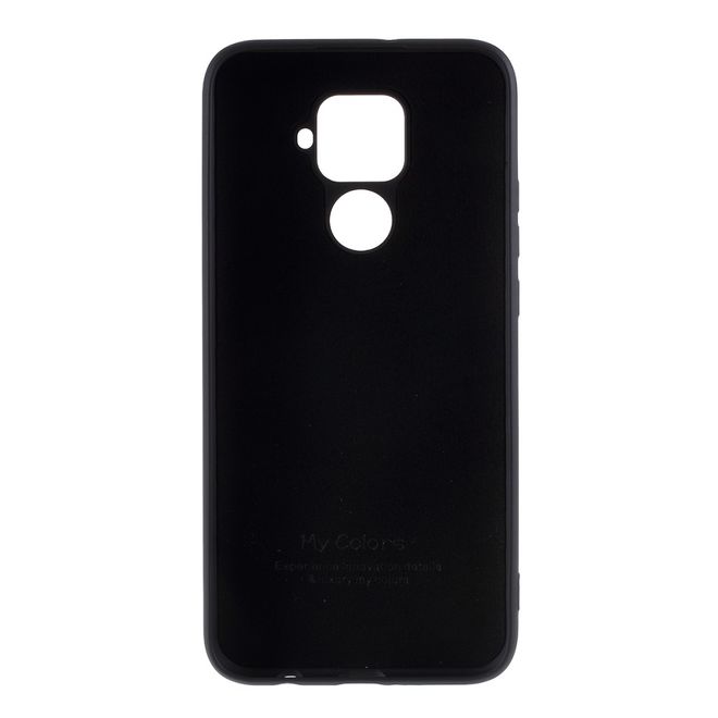 Huawei Mate 30 Lite Hülle - Softcase Silicone Series - schwarz