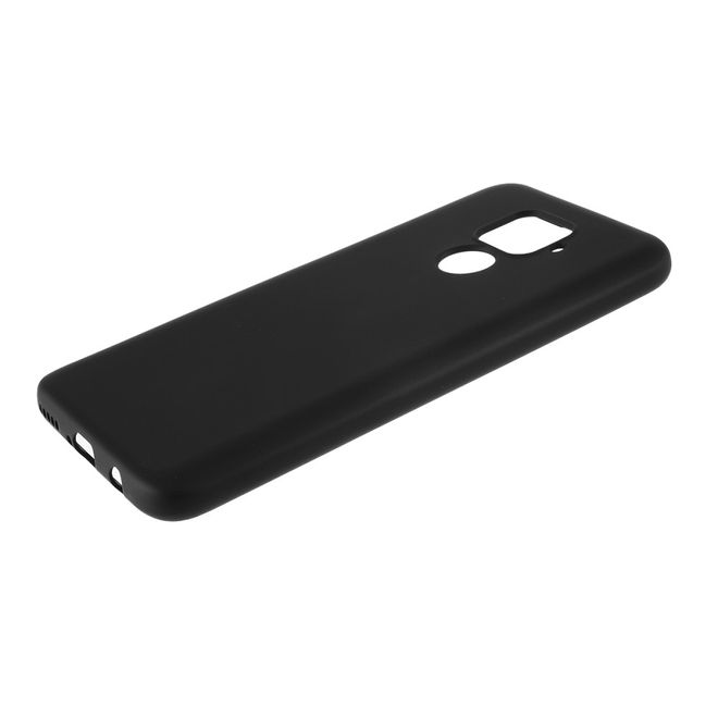 Huawei Mate 30 Lite Hülle - Softcase Silicone Series - schwarz