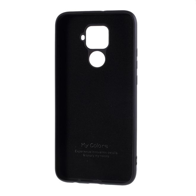 Huawei Mate 30 Lite Hülle - Softcase Silicone Series - schwarz