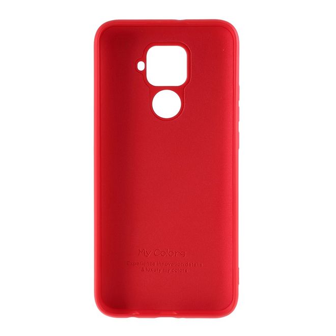 Huawei Mate 30 Lite Hülle - Softcase Silicone Series - rot