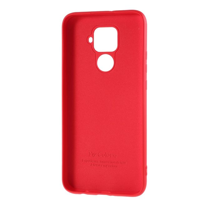 Huawei Mate 30 Lite Hülle - Softcase Silicone Series - rot