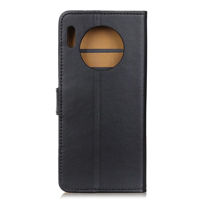 Huawei Mate 30 Handy Hülle - Classic II Leder Bookcover Series - schwarz
