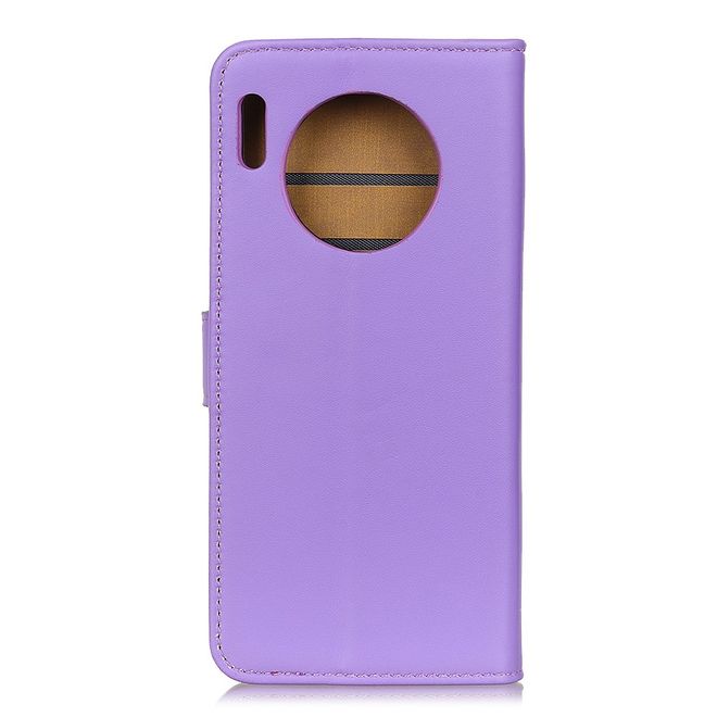 Huawei Mate 30 Handy Hülle - Classic II Leder Bookcover Series - purpur