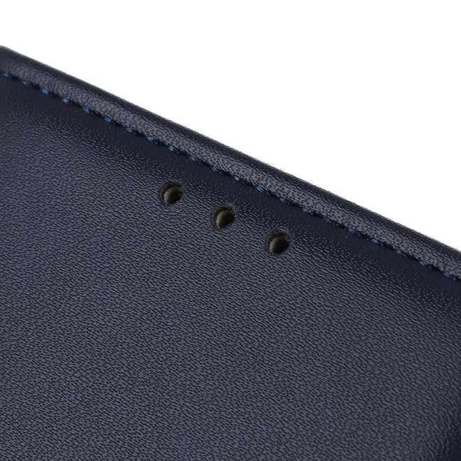 Huawei Mate 30 Handy Hülle - Classic II Leder Bookcover Series - blau