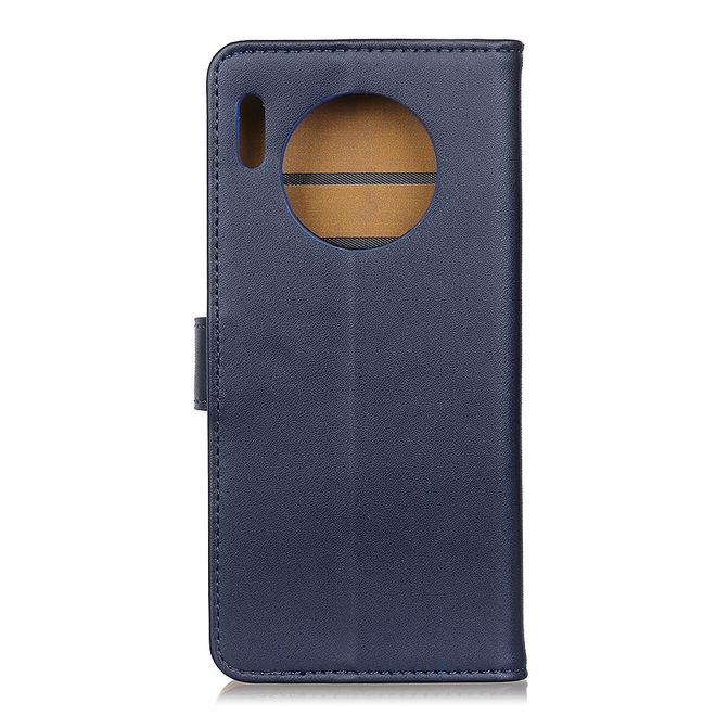 Huawei Mate 30 Handy Hülle - Classic II Leder Bookcover Series - blau
