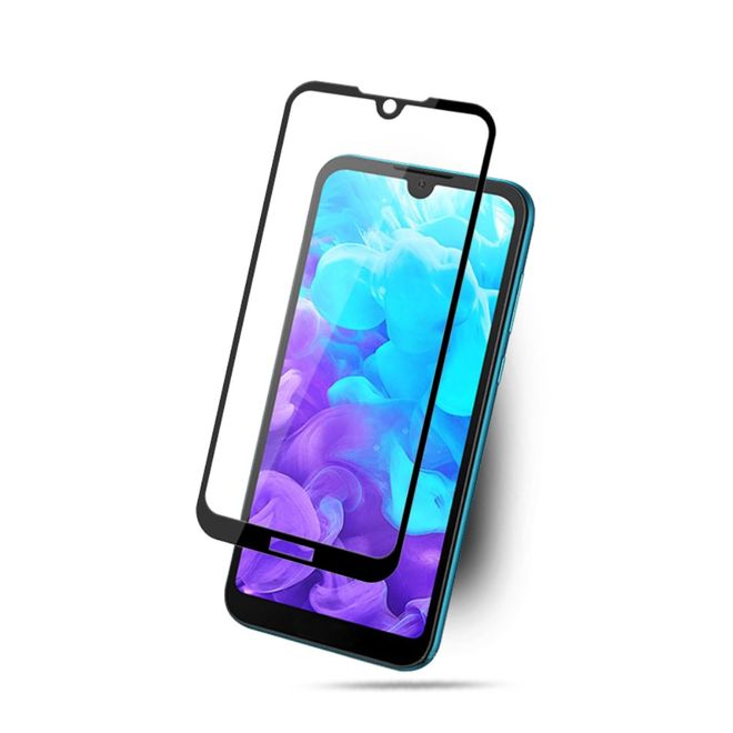 Amorus - Huawei Y5 (2019) Schutzglas Displayschutz - Panzer Glas - transparent
