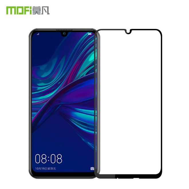 Mofi - Huawei Mate 30 Lite Schutzglas Displayschutz - Panzer Glas - schwarz