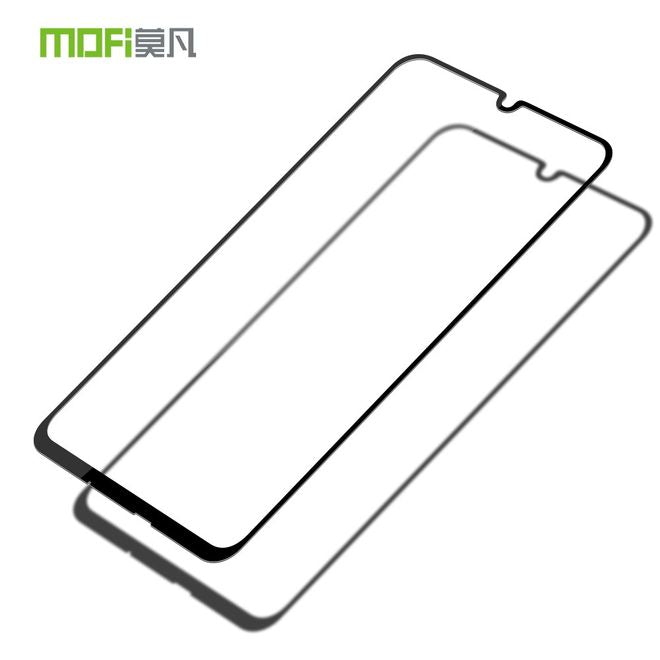 Mofi - Huawei Mate 30 Lite Schutzglas Displayschutz - Panzer Glas - schwarz