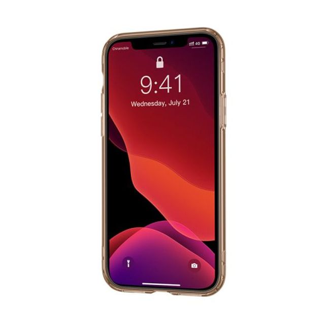 Baseus - iPhone 11 Pro Max Hülle - Ultrarobuster Rahmen - Safety Airbags Series - transparent/gold