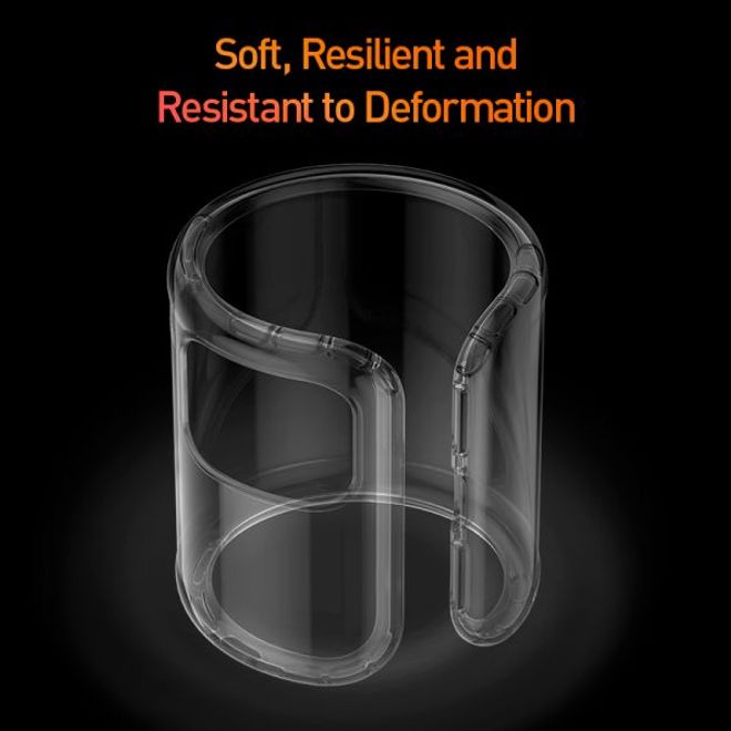 Baseus - iPhone 11 Pro Max Hülle - Ultrarobuster Rahmen - Safety Airbags Series - transparent/schwarz