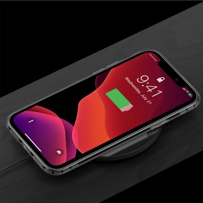 Baseus - iPhone 11 Pro Max Hülle - Ultrarobuster Rahmen - Safety Airbags Series - transparent/schwarz