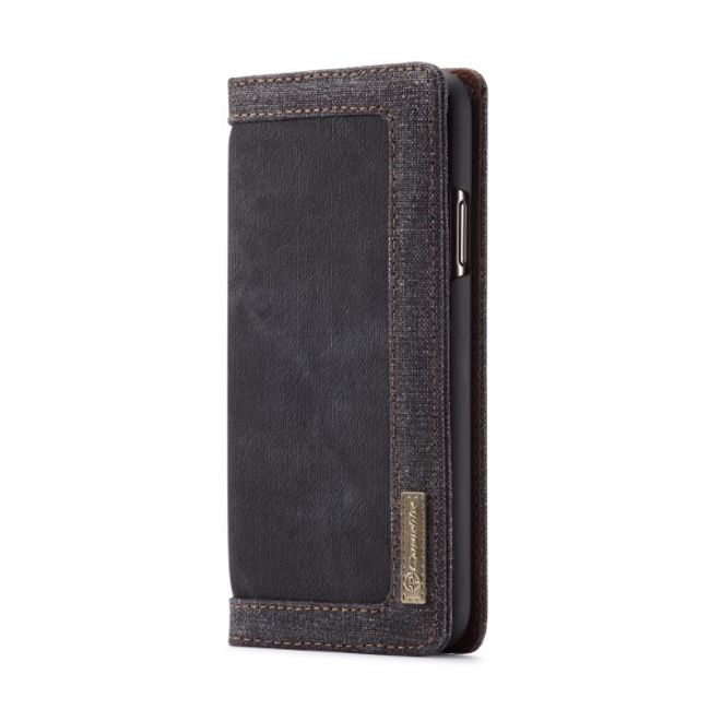 Caseme - iPhone 11 Pro Max Handy Hülle - Stylisches Leder Case - schwarz