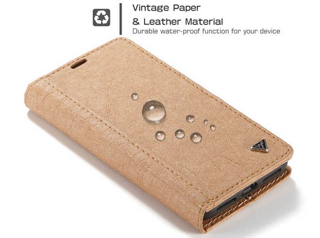Caseme - iPhone 11 Pro Max Handy Hülle - mit Bleistift beschriftbares Case - braun