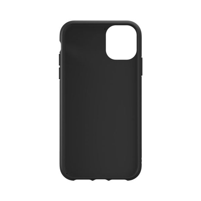 Adidas - iPhone 11 Hülle - PU Backcover mit Logo und Streifen - schwarz/weiss