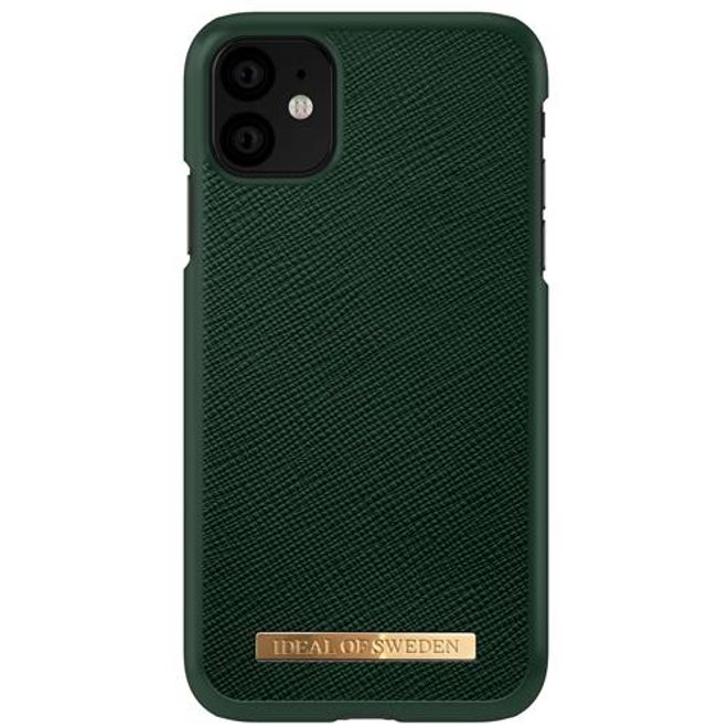iDeal of Sweden - iPhone 11 Hülle - Fashion Case Saffiano - grün
