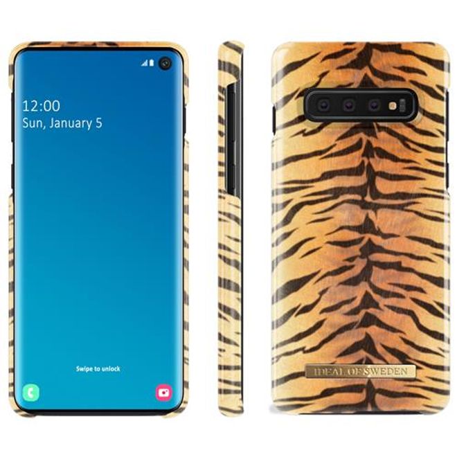 iDeal of Sweden - Samsung Galaxy S10 Plus Hülle - Printed Case  - Sunset Tiger