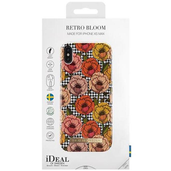 iDeal of Sweden - iPhone XS Max Hülle - Printed Case - Retro Bloom