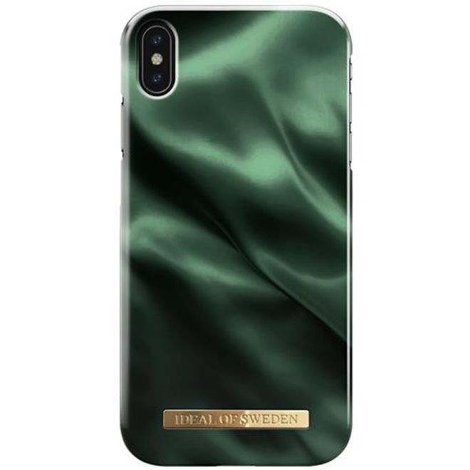 iDeal of Sweden - iPhone XS Max Hülle - Printed Case - Emerald Satin