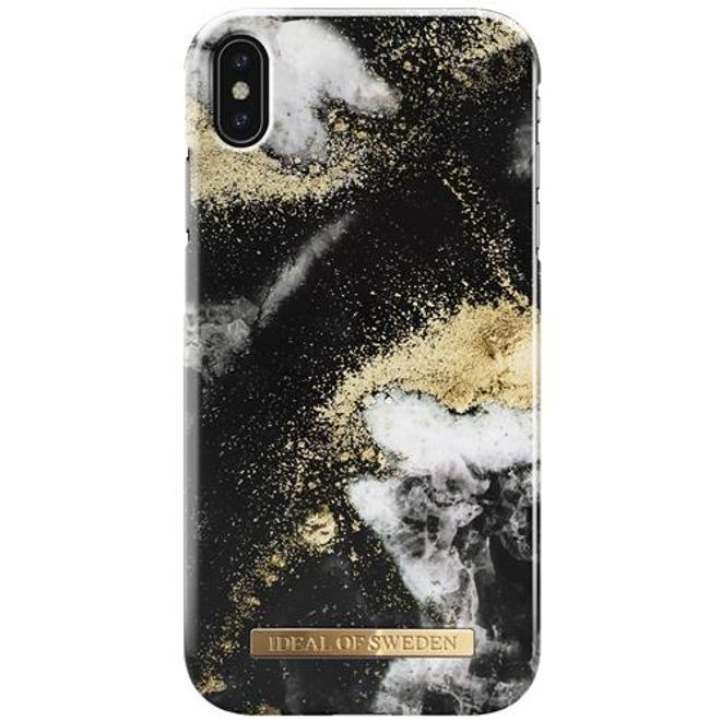 iDeal of Sweden - iPhone XS Max Hülle, Designer Case Black Galaxy - mehrfarbig