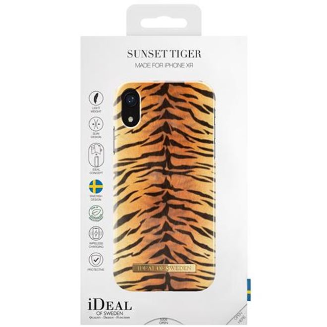 iDeal of Sweden - iPhone XR Hülle - Printed Case - Sunset Tiger